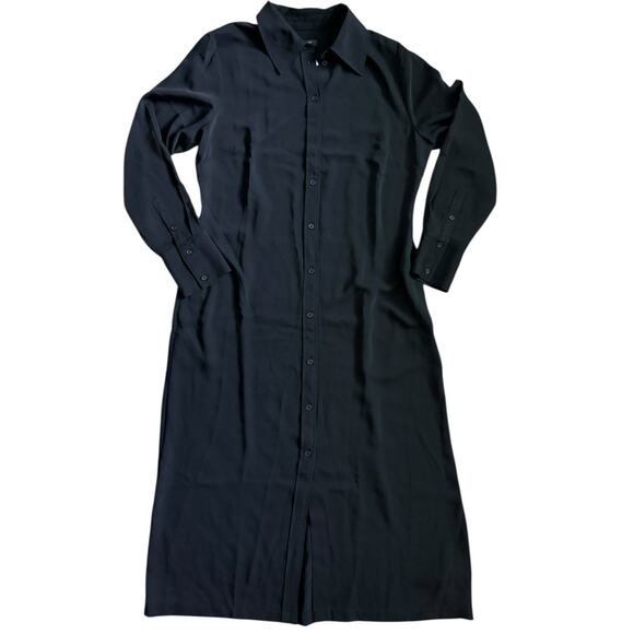 NWT Madewell Black Midi Dress - Picture 7 of 15